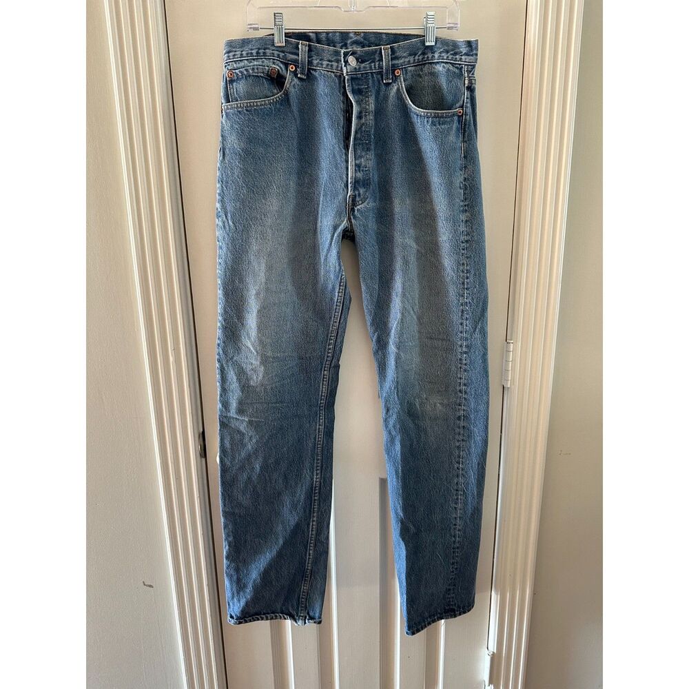 Vintage 1992 Levi's 501XX Made in USA Jeans W 34" x L 33.5"